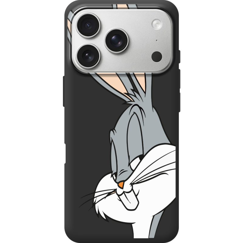 Чорний чохол BoxFace Apple iPhone 17 Pro Lucky Rabbit