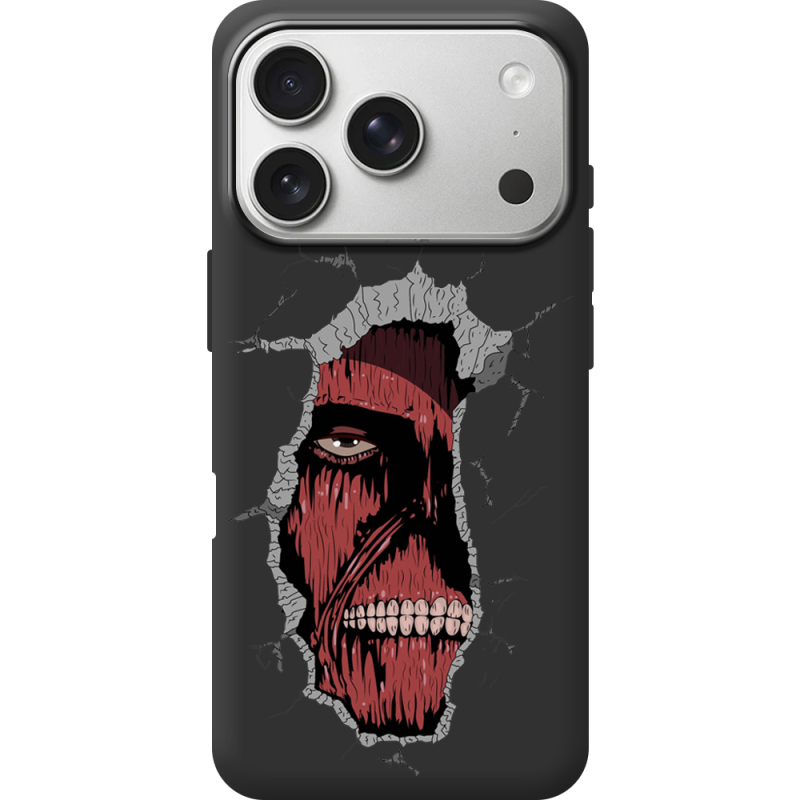 Чорний чохол BoxFace Apple iPhone 17 Pro Нападение на Титана