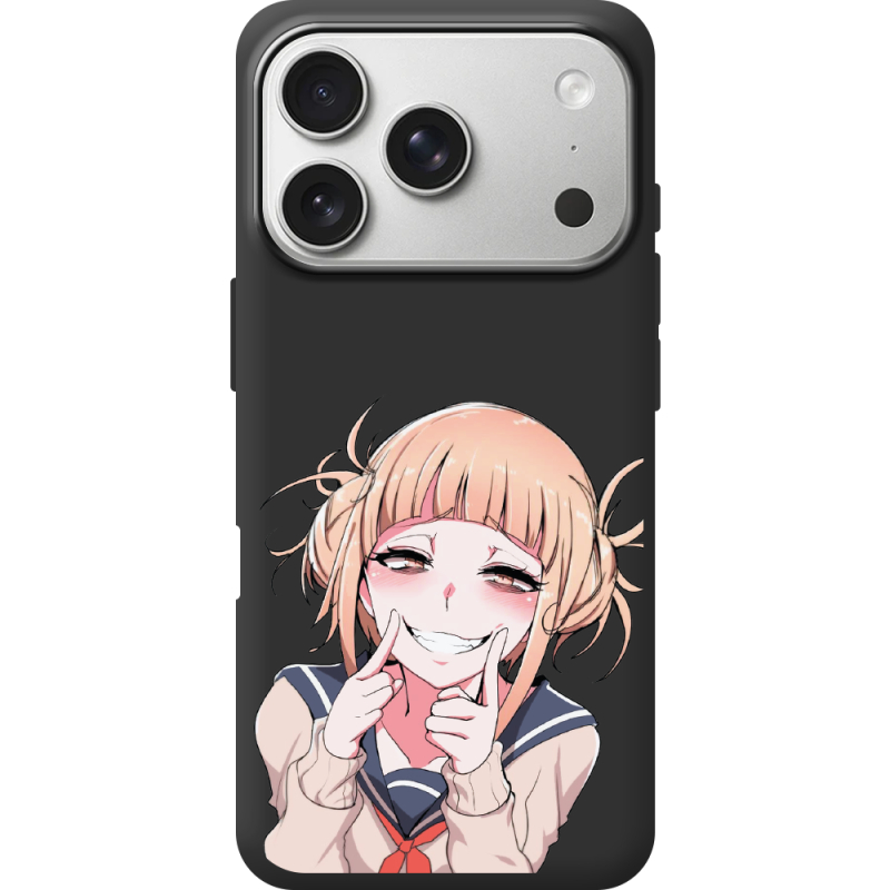 Чорний чохол BoxFace Apple iPhone 17 Pro Himiko Toga Smile