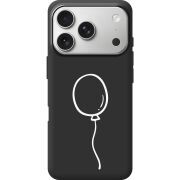 Чорний чохол BoxFace Apple iPhone 17 Pro Balloon