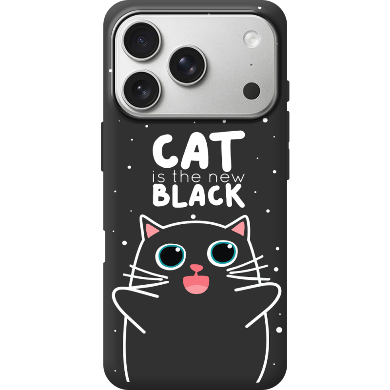 Чорний чохол BoxFace Apple iPhone 17 Pro 