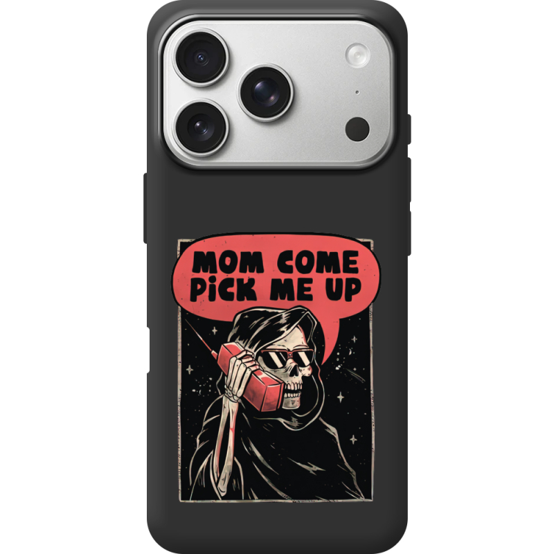 Чорний чохол BoxFace Apple iPhone 17 Pro 