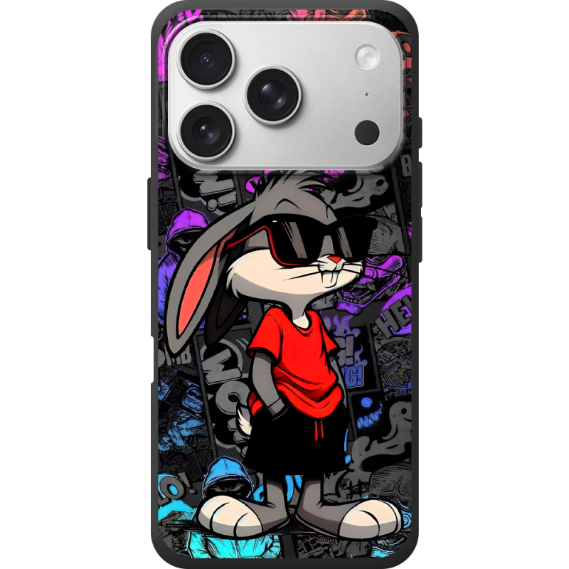 Чорний чохол BoxFace Apple iPhone 17 Pro Малий вухань