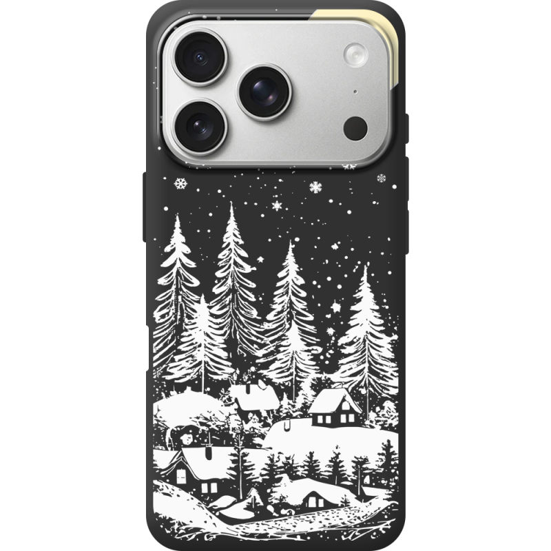 Чорний чохол BoxFace Apple iPhone 17 Pro 