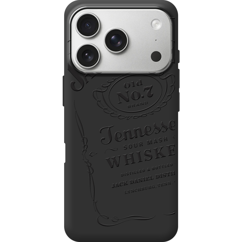 Чорний чохол BoxFace Apple iPhone 17 Pro JD