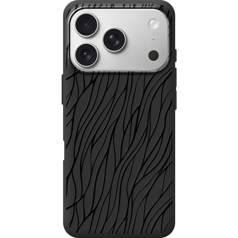 Чорний чохол BoxFace Apple iPhone 17 Pro 