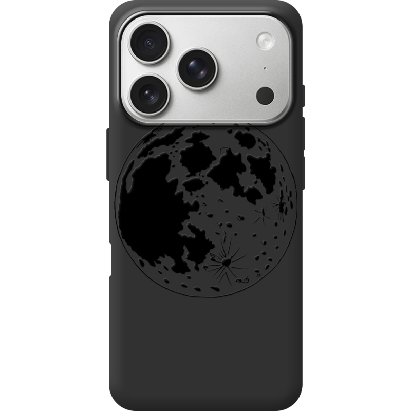 Чорний чохол BoxFace Apple iPhone 17 Pro Planet