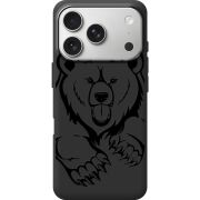 Чорний чохол BoxFace Apple iPhone 17 Pro Grizzly Bear