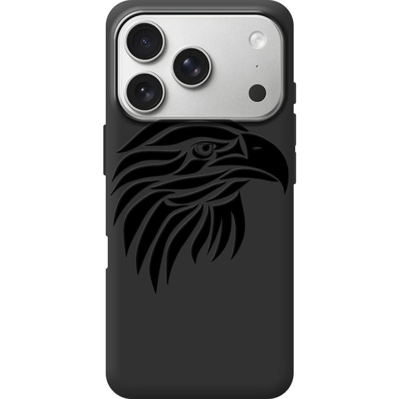 Чорний чохол BoxFace Apple iPhone 17 Pro Eagle