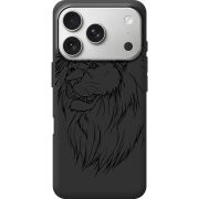 Чорний чохол BoxFace Apple iPhone 17 Pro Lion