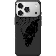 Чорний чохол BoxFace Apple iPhone 17 Pro Wolf and Raven
