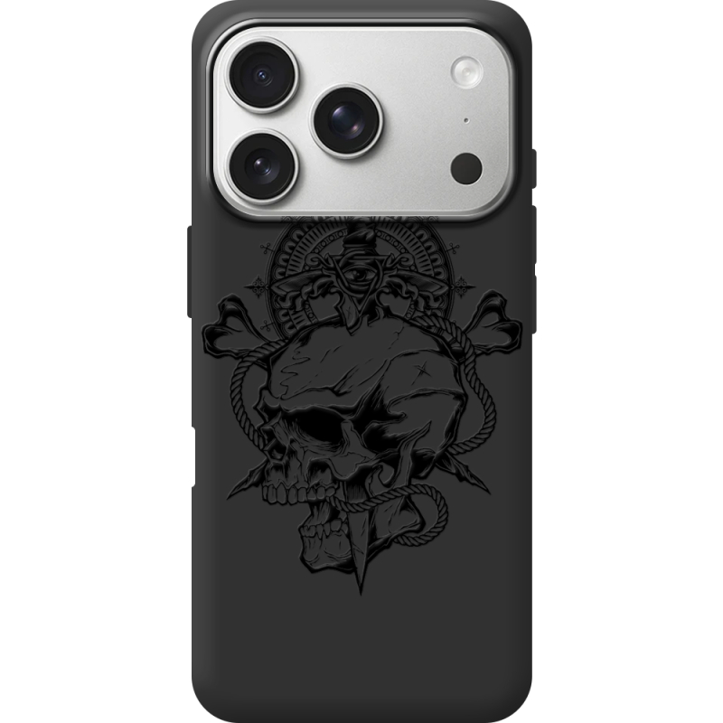 Чорний чохол BoxFace Apple iPhone 17 Pro 