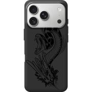 Чорний чохол BoxFace Apple iPhone 17 Pro Snake