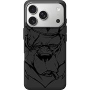Чорний чохол BoxFace Apple iPhone 17 Pro Bear King