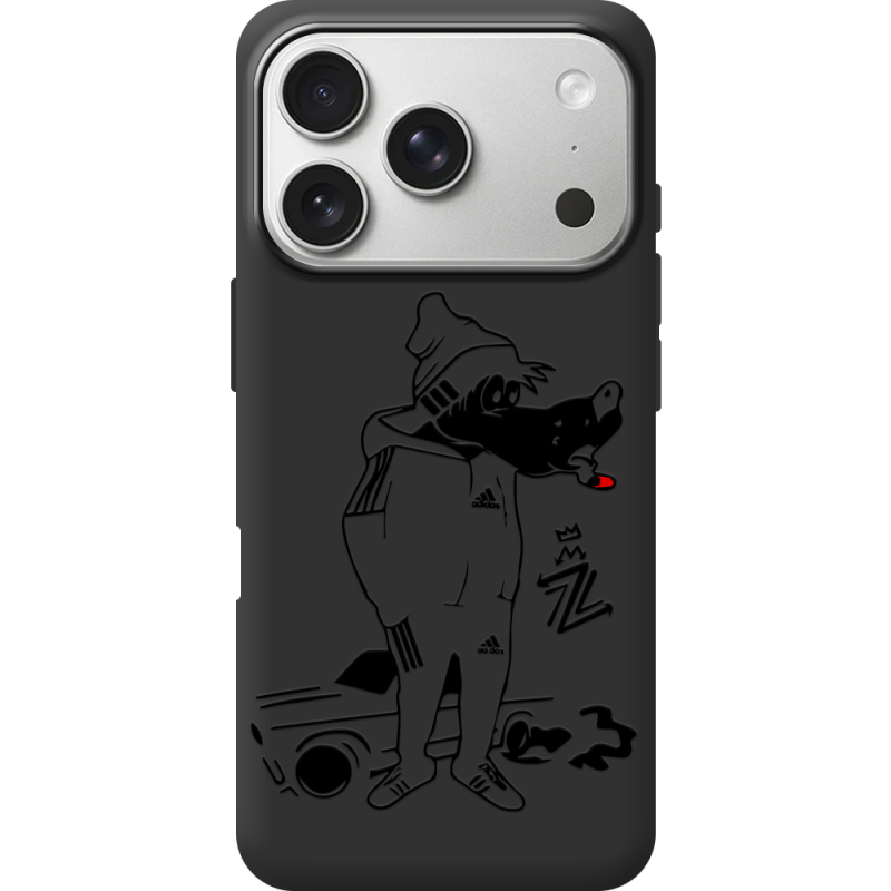 Чорний чохол BoxFace Apple iPhone 17 Pro 