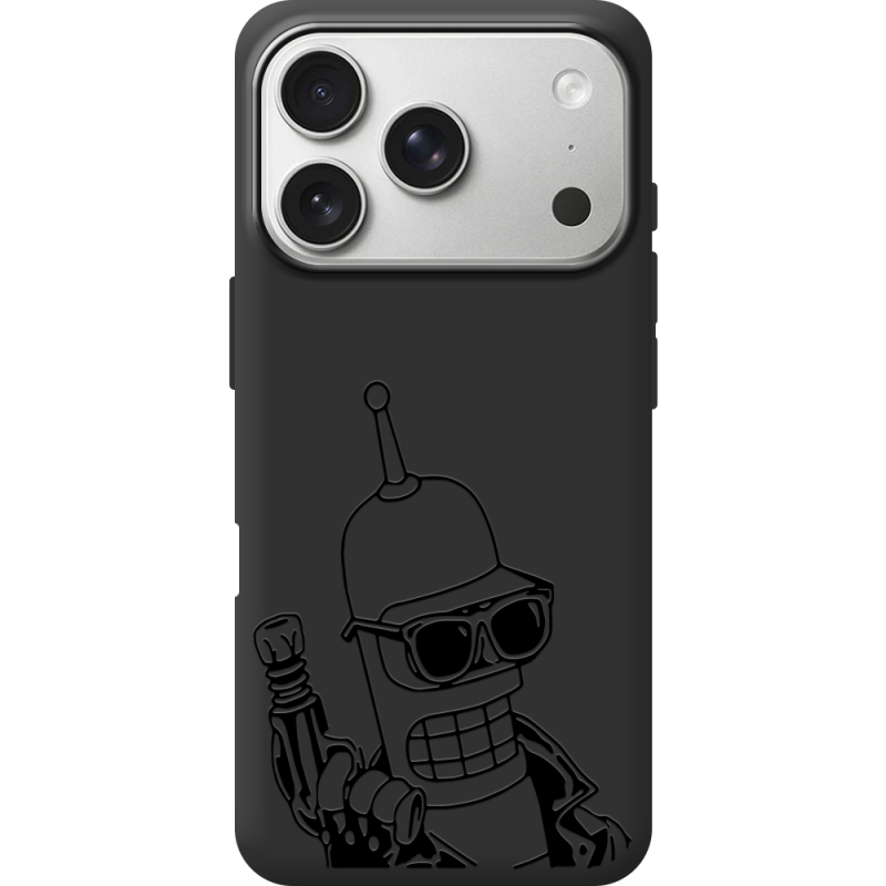 Чорний чохол BoxFace Apple iPhone 17 Pro 