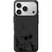Чорний чохол BoxFace Apple iPhone 17 Pro 
