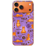 Чохол BoxFace Apple iPhone 17 Pro Max Yoga Cat