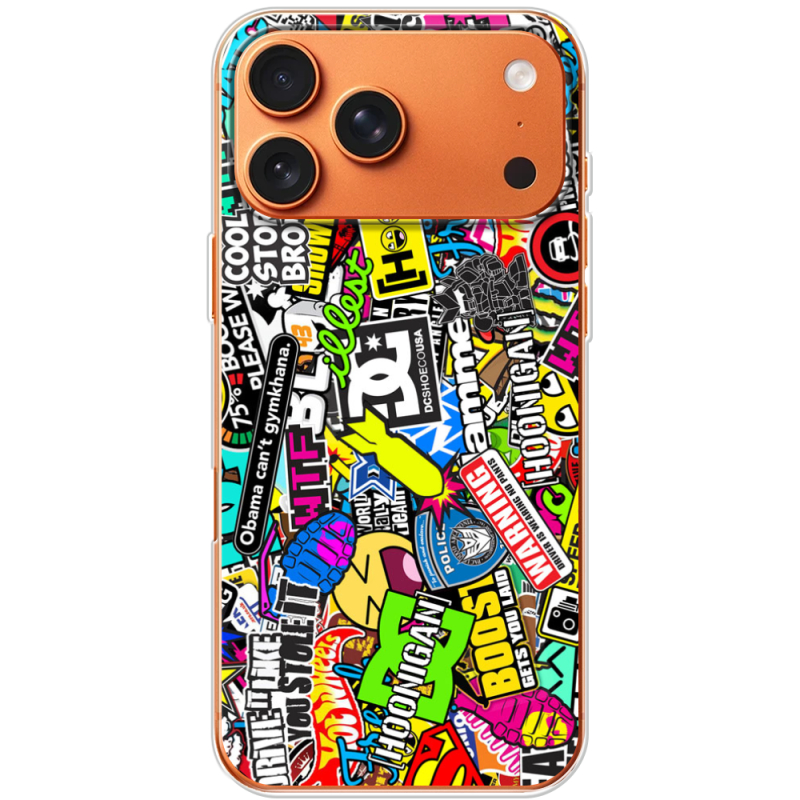 Чохол BoxFace Apple iPhone 17 Pro Max Multicolored Inscriptions