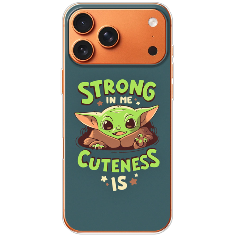 Чохол BoxFace Apple iPhone 17 Pro Max Strong in me Cuteness is