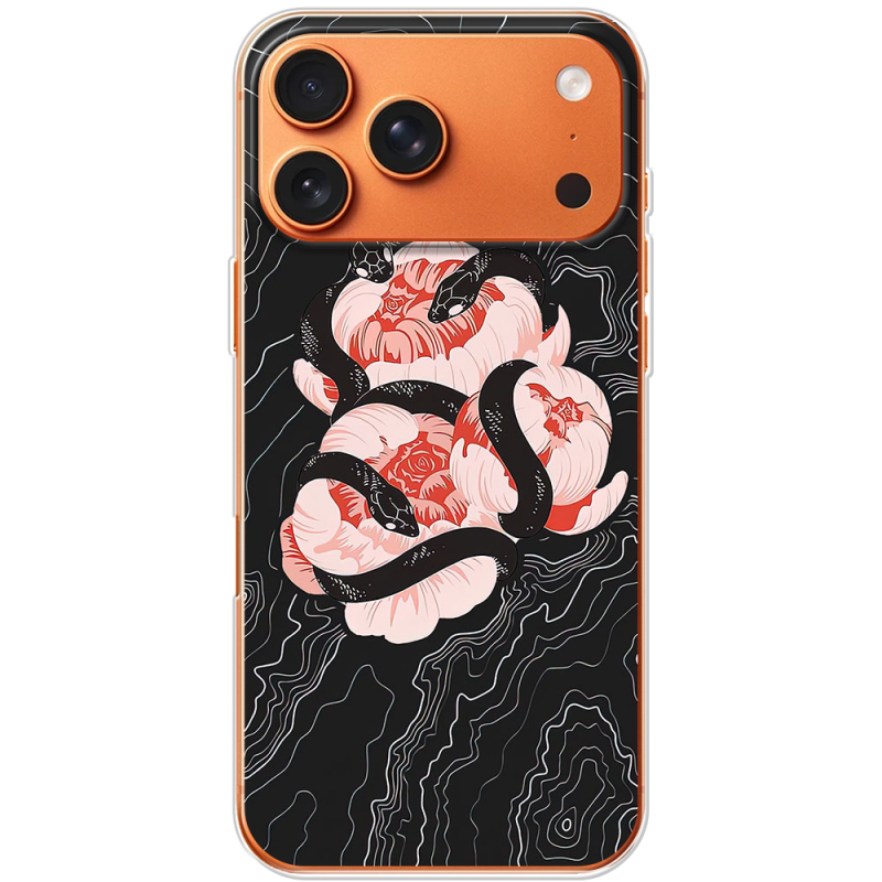 Чохол BoxFace Apple iPhone 17 Pro Max Snake Rose