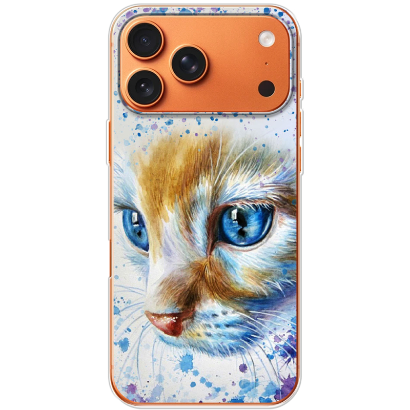 Чохол BoxFace Apple iPhone 17 Pro Max Голубоглазый Кот