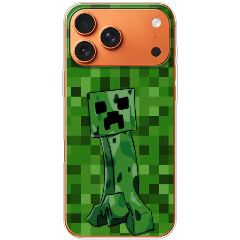 Чохол BoxFace Apple iPhone 17 Pro Max Minecraft Creeper