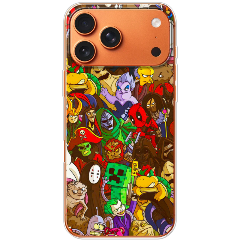 Чохол BoxFace Apple iPhone 17 Pro Max Злодеи