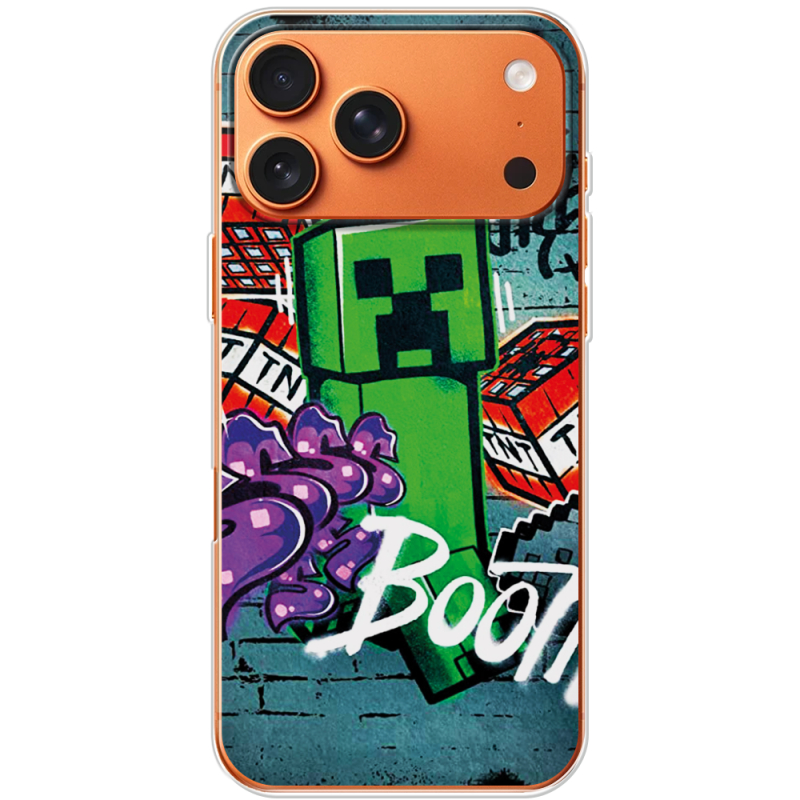 Чохол BoxFace Apple iPhone 17 Pro Max Minecraft Graffiti