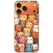 Чохол BoxFace Apple iPhone 17 Pro Max Котики муркотики