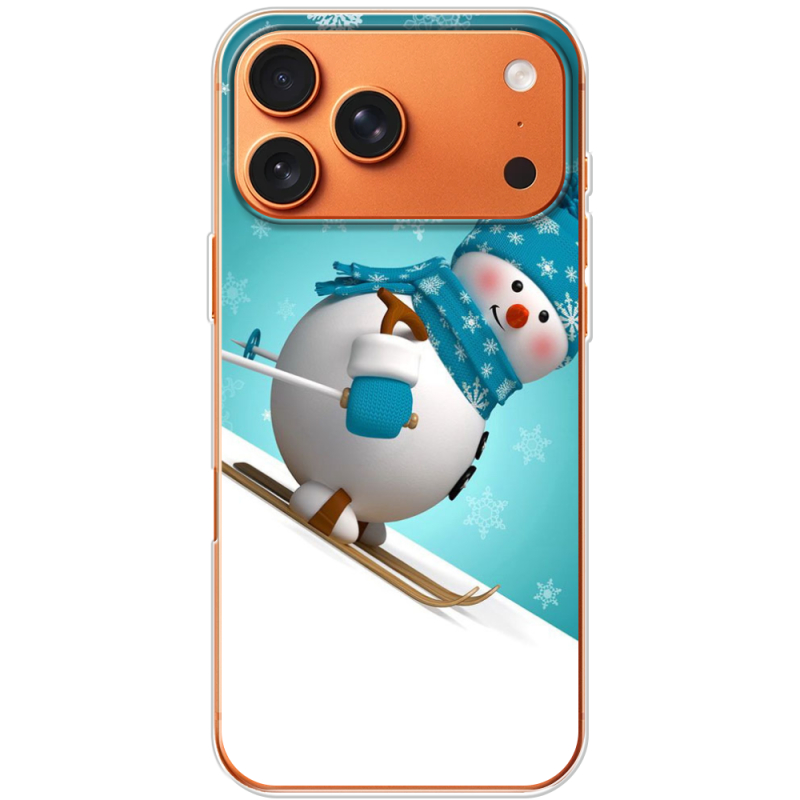 Чохол BoxFace Apple iPhone 17 Pro Max Skier Snowman