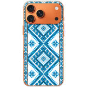 Чохол BoxFace Apple iPhone 17 Pro Max Блакитний Орнамент