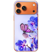 Чохол BoxFace Apple iPhone 17 Pro Max Orchids and Butterflies