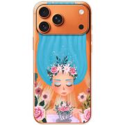Прозорий чохол BoxFace Apple iPhone 17 Pro Max Blue Hair