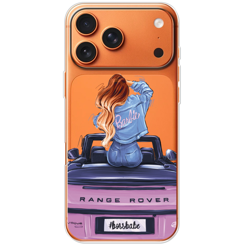 Прозорий чохол BoxFace Apple iPhone 17 Pro Max Boss Babe
