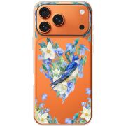 Прозорий чохол BoxFace Apple iPhone 17 Pro Max Spring Bird