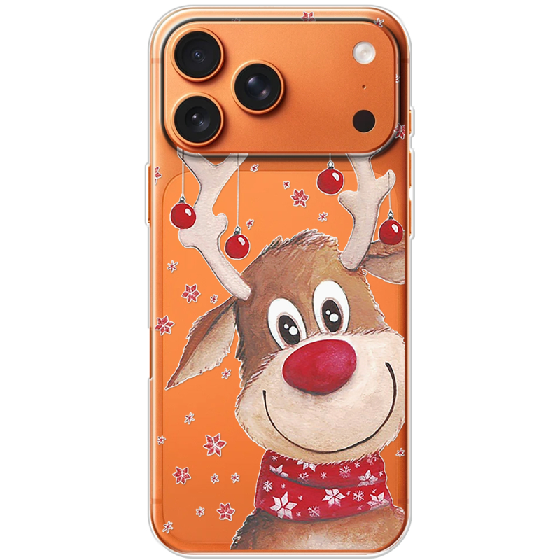 Прозорий чохол BoxFace Apple iPhone 17 Pro Max Winter Deer