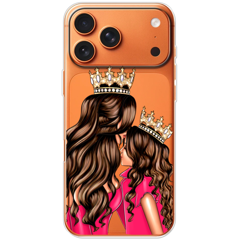Прозорий чохол BoxFace Apple iPhone 17 Pro Max Queen and Princess