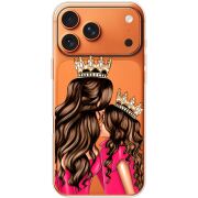 Прозорий чохол BoxFace Apple iPhone 17 Pro Max Queen and Princess