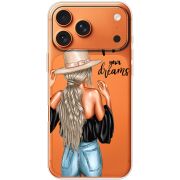 Прозорий чохол BoxFace Apple iPhone 17 Pro Max Follow Your Dreams