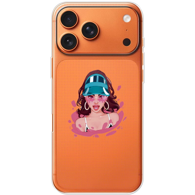 Прозорий чохол BoxFace Apple iPhone 17 Pro Max Selena Gomez