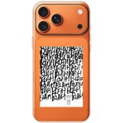 Прозорий чохол BoxFace Apple iPhone 17 Pro Max Blah Blah