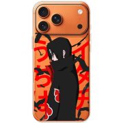 Прозорий чохол BoxFace Apple iPhone 17 Pro Max Учиха Итачи