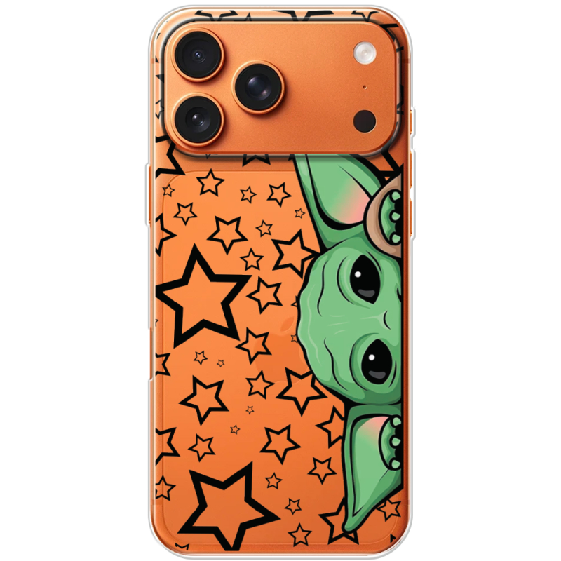 Прозорий чохол BoxFace Apple iPhone 17 Pro Max Baby Yoda