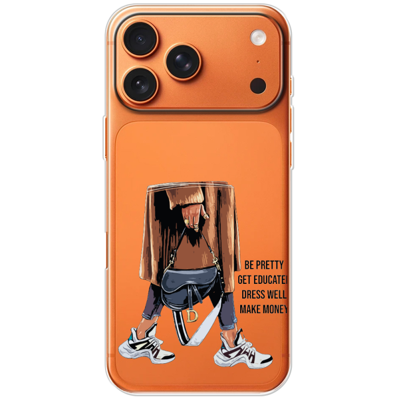 Прозорий чохол BoxFace Apple iPhone 17 Pro Max Motivation