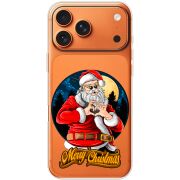 Прозорий чохол BoxFace Apple iPhone 17 Pro Max Cool Santa