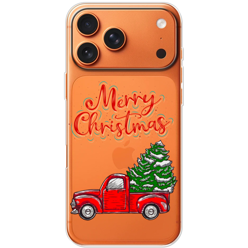 Прозорий чохол BoxFace Apple iPhone 17 Pro Max Holiday Car