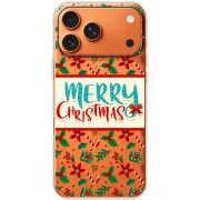 Прозорий чохол BoxFace Apple iPhone 17 Pro Max Vintage Christmas Pattern