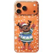 Прозорий чохол BoxFace Apple iPhone 17 Pro Max Christmas Deer with Snow