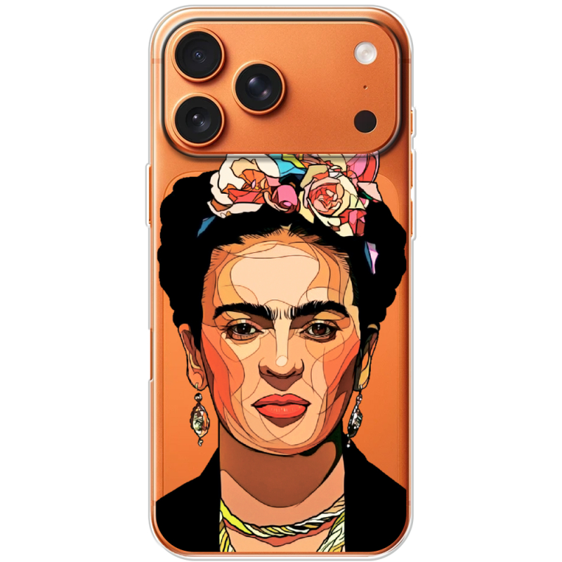 Прозорий чохол BoxFace Apple iPhone 17 Pro Max Фрида Кало